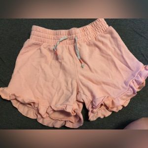 Girls ruffle shorts